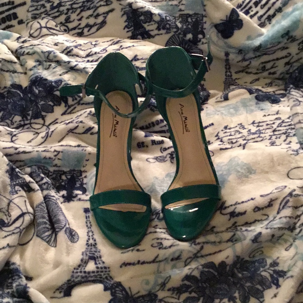 High heeled sandals